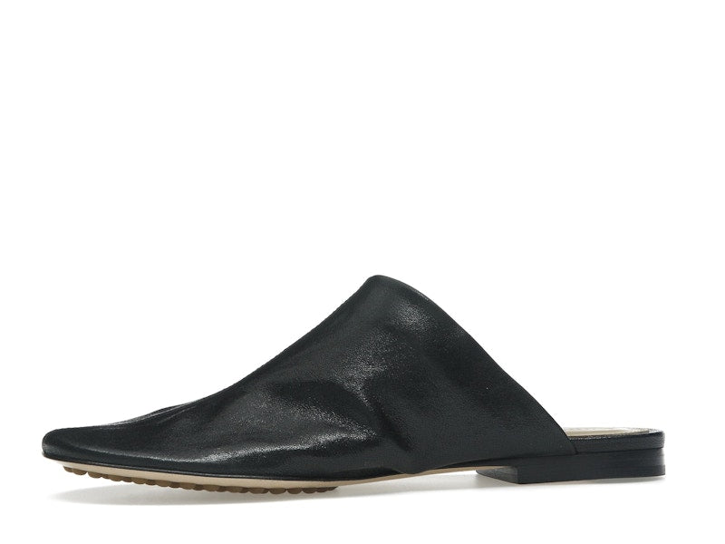 Bottega Veneta Leather Dot Sock Slippers Black (Women's)