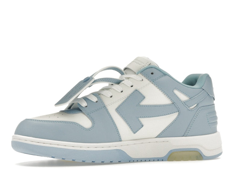 Off-White Out Of Office Calf Leather White Baby Blue