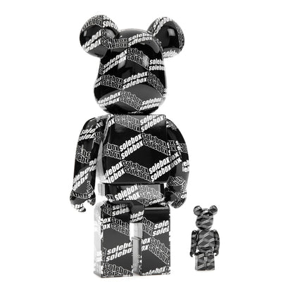 Bearbrick x Solebox Pattern 100% & 400% Set