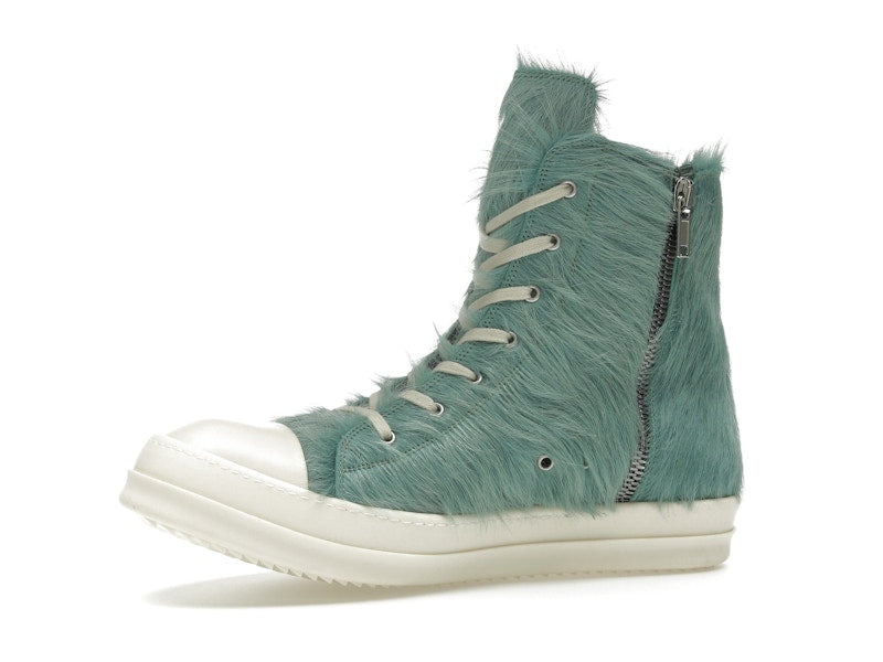 Rick Owens Strobe High Pony Hair Aqua