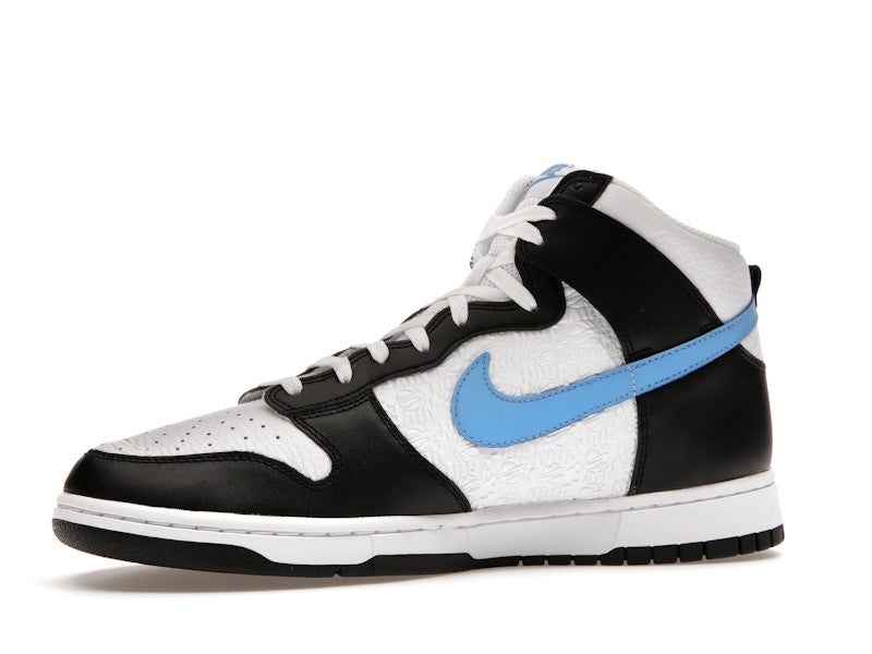 Nike Dunk High Retro FLC Black University Blue White