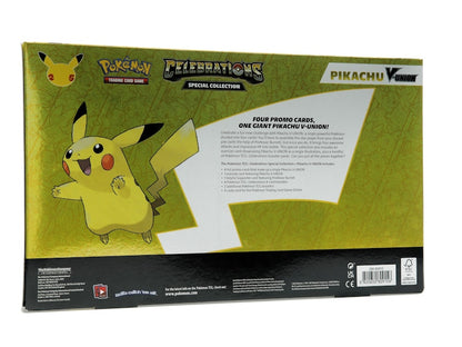 Pokémon TCG 25th Anniversary Celebrations Pikachu V Union Special Collection Box