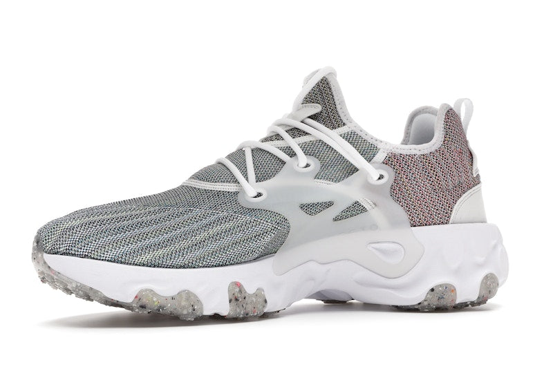 Nike React Presto Flyknit Multi White