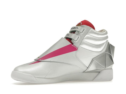 Reebok Freestyle Hi Power Rangers Pink Ranger (Women's)