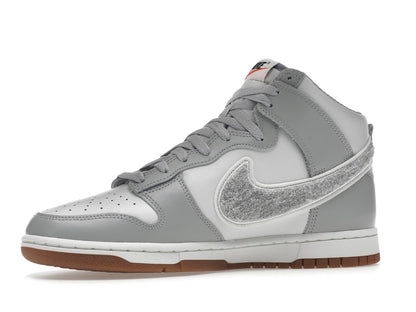 Nike Dunk High University Chenille Swoosh Light Smoke Grey