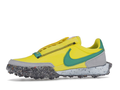 Nike Waffle Racer Crater Yellow Strike Roma Green (Women's)