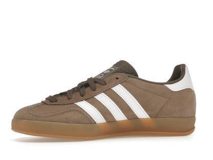 adidas Gazelle Indoor Earth Strata White Gold Metallic