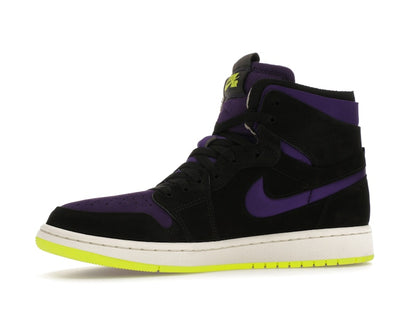 Jordan 1 High Zoom Air CMFT Black Court Purple Lemon Venom (Women's)
