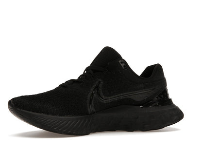 Nike React Infinity Run Flyknit 3 Triple Black