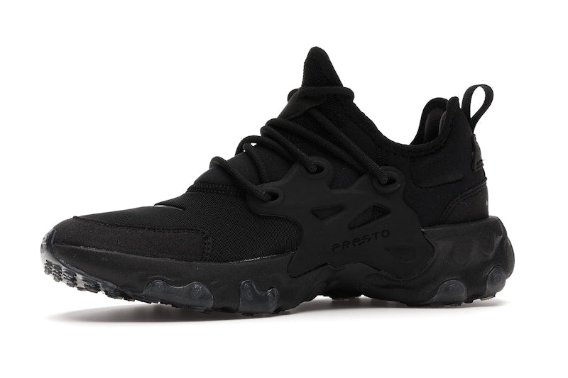 Nike React Presto Triple Black (GS)