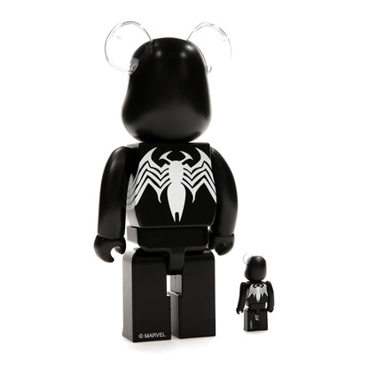 Bearbrick x Marvel Spider-Man Black Costume 100% & 400% Set