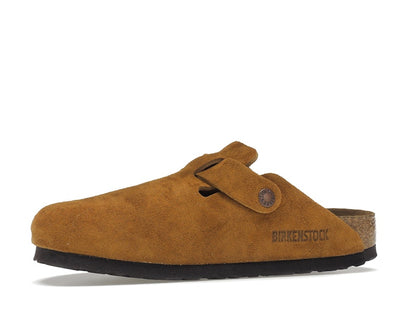 Birkenstock Boston Soft Footbed Suede Mink