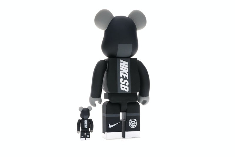 Bearbrick Nike SB 100% & 400% Set Black