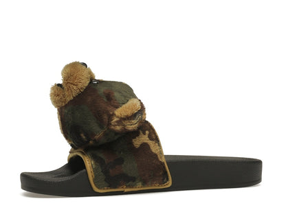 adidas JS Adilette Jeremy Scott Teddy Camo