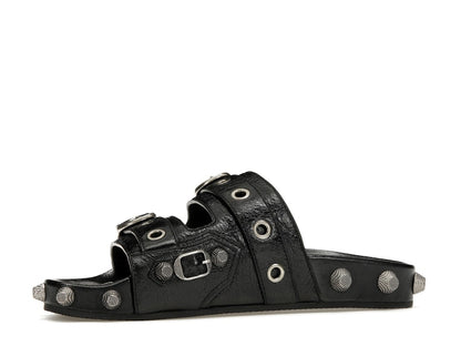 Balenciaga Cagole Sandals Black