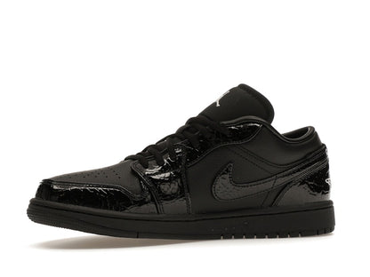 Jordan 1 Low SE Patent Elephant Black (Women's)