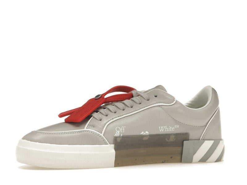 OFF-WHITE Vulc Leather Sneaker Grey