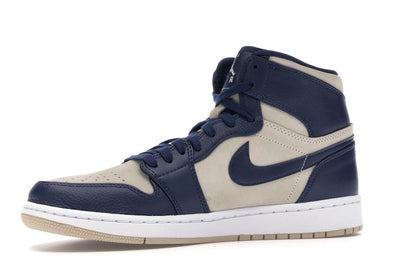 Jordan 1 Retro Premium Midnight Navy Light Cream (Women's)