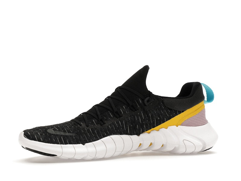 Nike Free Run 5.0 Dark Smoke Grey Vivid Sulfur Chlorine Blue