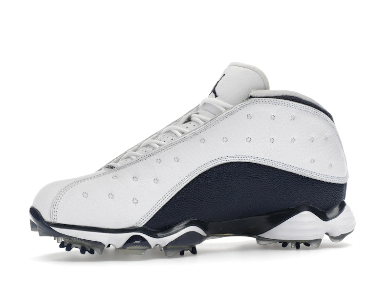 Jordan 13 Retro Golf White Navy Blue