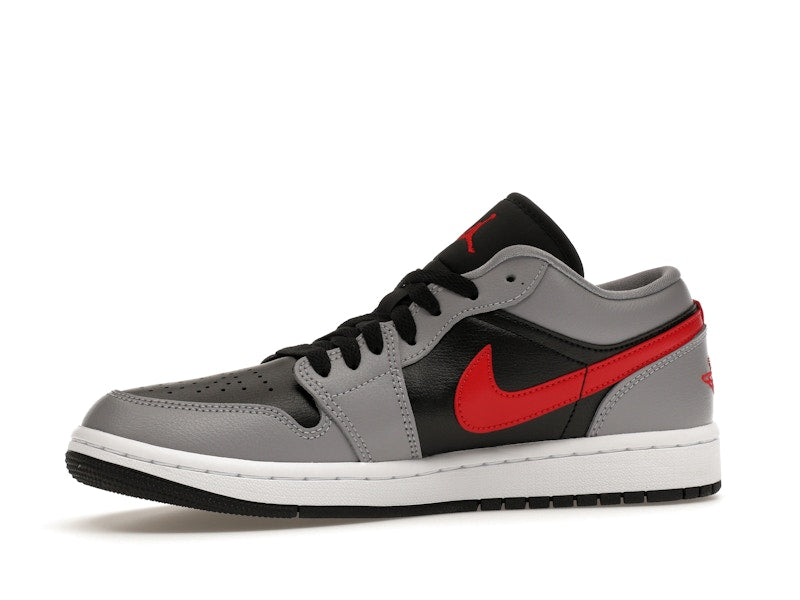 Jordan 1 Low Cement Grey Fire Red (Women's)