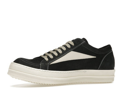 Rick Owens Luxor Vintage Sneaks Black Milk