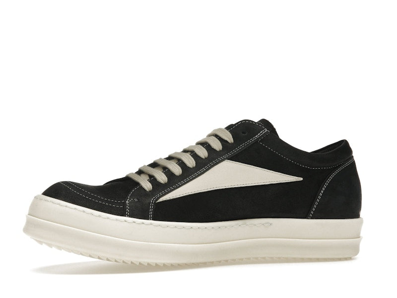 Rick Owens Luxor Vintage Sneaks Black Milk