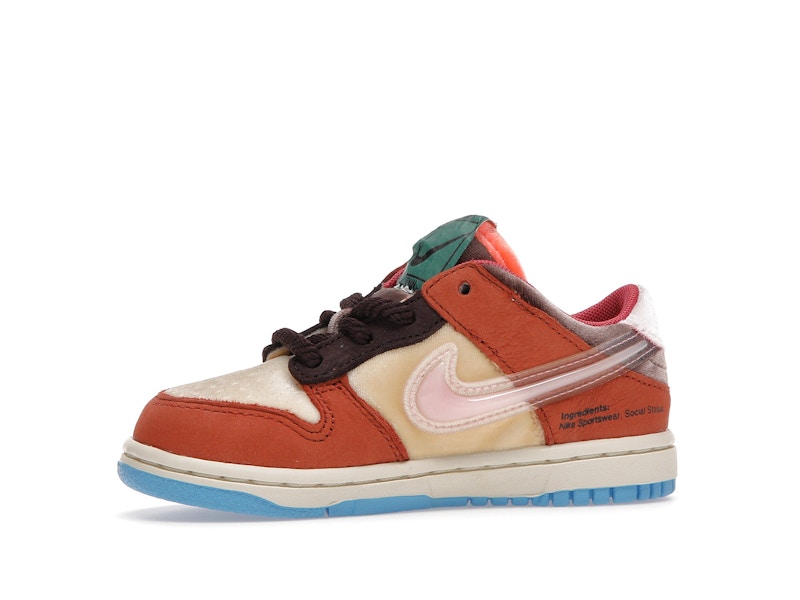 Nike Dunk Low Social Status Free Lunch Chocolate Milk (TD)