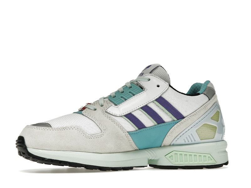 adidas ZX 8000 White Purple Aqua
