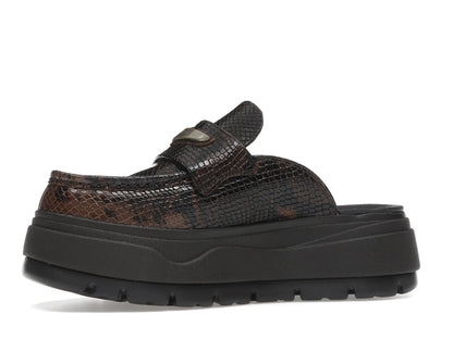 Jordan Mule Croc Velvet Brown (Women's)