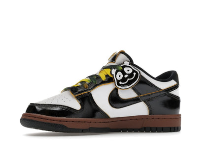 Nike Dunk Low SE Panda-Monium White Black Fauna Brown (GS)