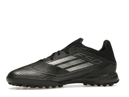 adidas F50 League Turf Core Black Iron Metallic Gold Metallic