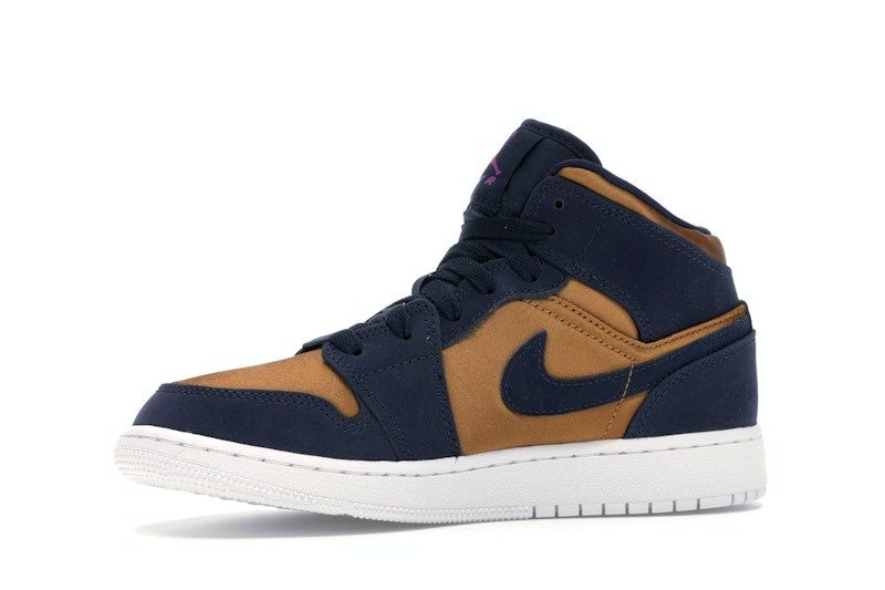 Jordan 1 Mid Obsidian Desert Ochre (GS)