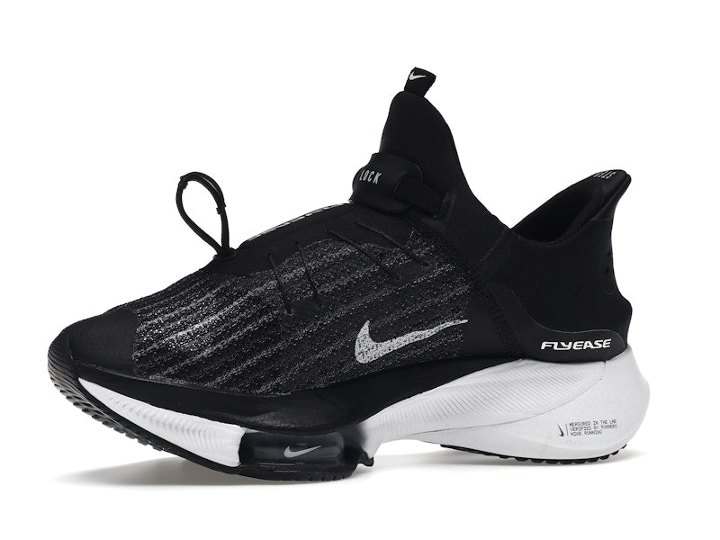 Nike Air Zoom Tempo Next% FlyEase Black White Black White