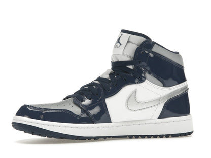 Jordan 1 Retro High Golf Patent Midnight Navy