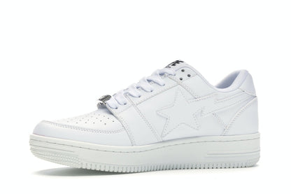 BAPE STA Low White
