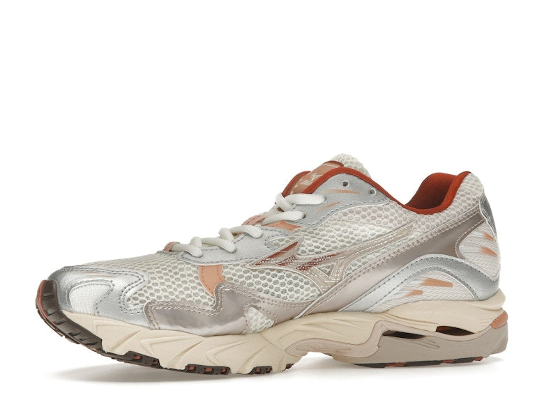 Mizuno Wave Rider 10 White Silver Orange