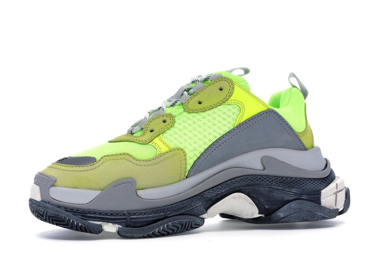 Balenciaga Triple S Neon Yellow (2018 Reissue)