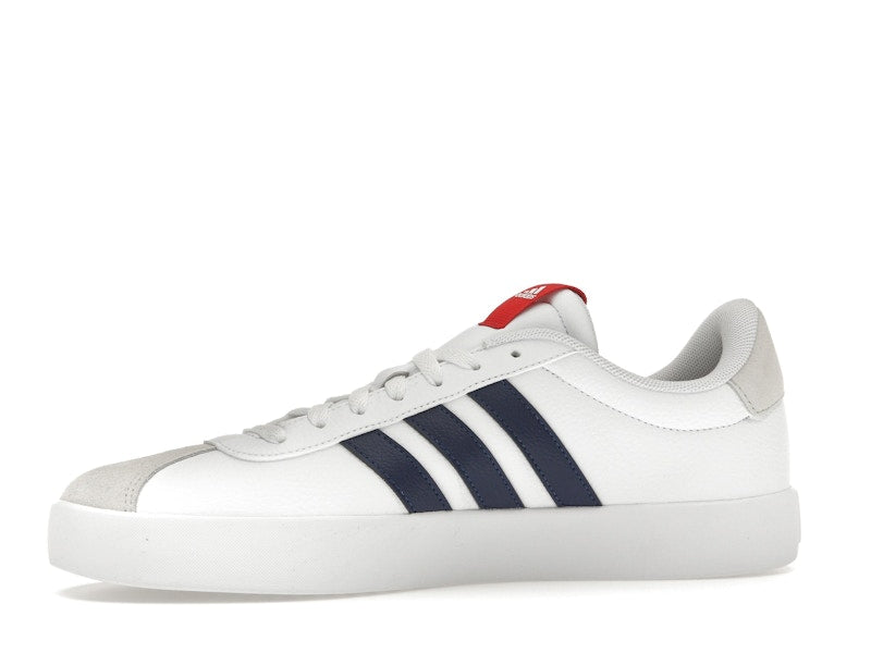 adidas Vl Court 3.0 Cloud White Dark Blue Better Scarlet