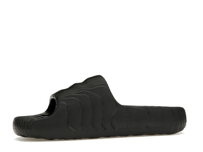 adidas Adilette 22 Slides Black Scarlet