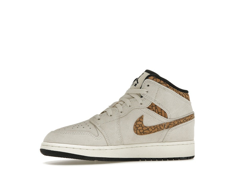 Jordan 1 Mid SE Brown Elephant (GS)