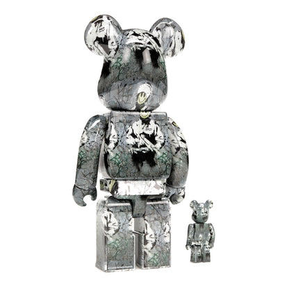 Bearbrick Riot Cop 100% & 400% Set