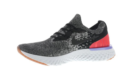 Nike Epic React Flyknit Black Red Orbit