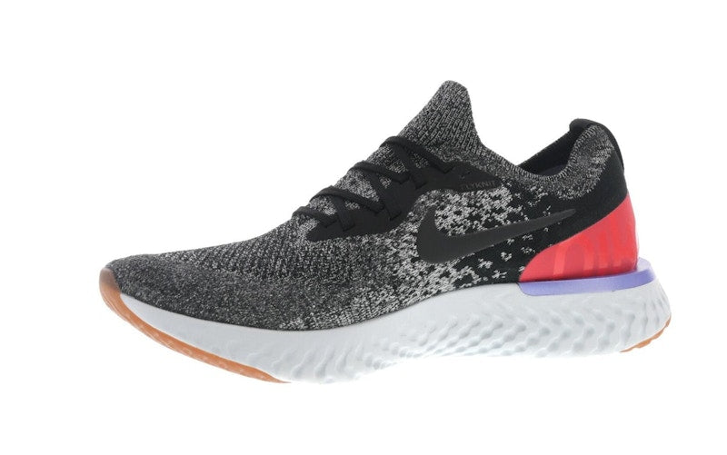 Nike Epic React Flyknit Black Red Orbit