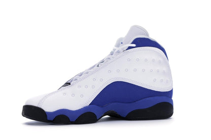 Jordan 13 Retro White Hyper Royal Black (GS)