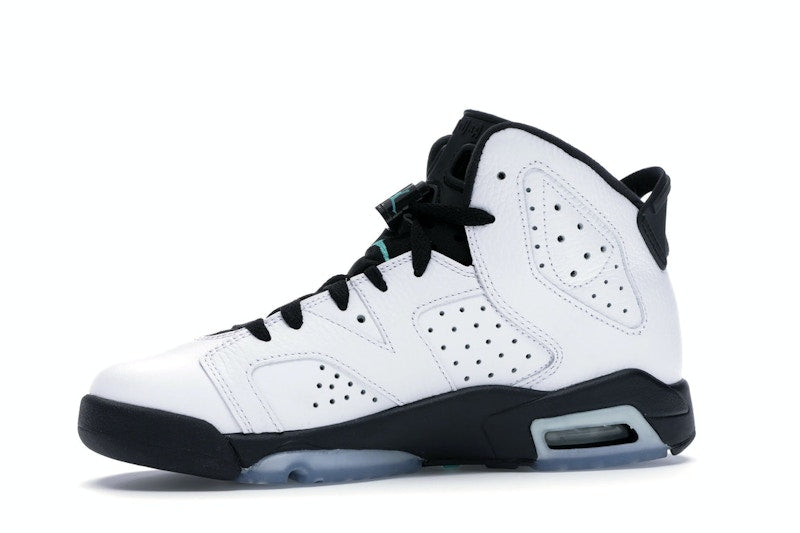 Jordan 6 Retro White Jade Black (GS)