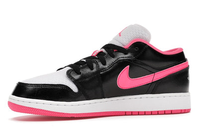 Jordan 1 Low Black White Hyper Pink (GS)