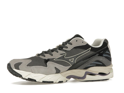 Mizuno Wave Rider 10 Dark Grey Lime Yellow