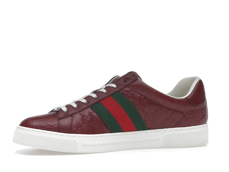 Gucci Ace Web Red Rosso Ancora