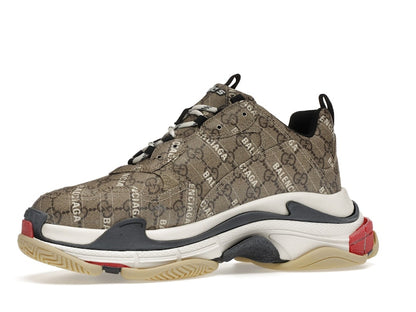 Gucci x Balenciaga The Hacker Project Triple S Beige
